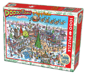 Doodle Town: 12 dagar av jul (1000 Bitar)