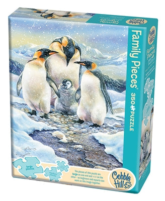 pingvin famil barnpussel familjepussel