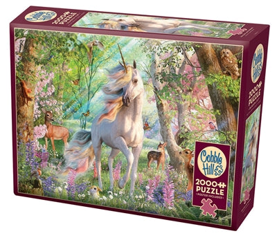 Pussel 2000 bitar enhörning fantasy