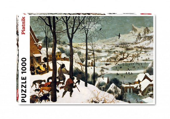 Jägarna i snön, målat av Pieter Bruegel den äldre